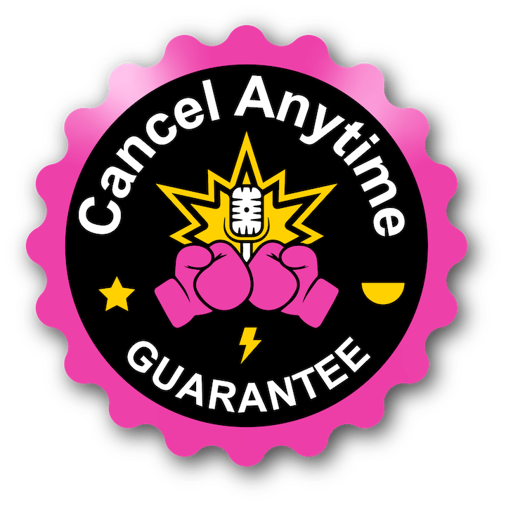 Cancel anytime guarantee
